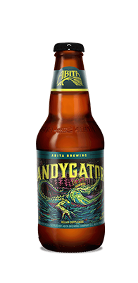 Abita Brewing Co's {"id":28,"brewery_id":3,"name":"Andygator","image":"andygator.png","slug":"abita-brewing-co\/andygator","calories":235,"abv":"8.0","ibu":25,"type":"Ale","style":"Helles Doppelbock\r\n","description":"Abita Andygator\u00ae, a creature of the swamp, is a unique, high-gravity brew made with pilsner malt, German lager yeast, and German Perle hops. Unlike other high-gravity brews, Andygator\u00ae is fermented to a dry finish with a slightly sweet flavor and subtle fruit aroma. Reaching an alcohol strength of 8% by volume, it is a Helles Doppelbock. You might find it goes well with fried foods. It pairs well with just about anything made with crawfish. Some like it with a robust sandwich. Andygator\u00ae is also a good aperitif and easily pairs with Gorgonzola and creamy blue cheeses. Because of the high alcohol content, be cautious \u2014 sip it for the most enjoyment.","available":"All Year","created_at":null,"updated_at":null}