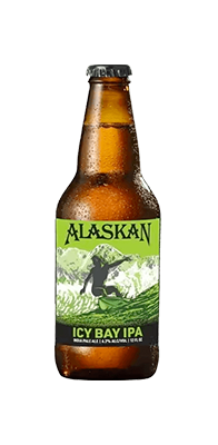 Alaskan Brewing Co's {"id":40,"brewery_id":4,"name":"Icy bay IPA","image":"icy-bay-ipa.png","slug":"alaskan-brewing-co\/icy-bay-ipa","calories":null,"abv":"6.2","ibu":65,"type":"Ale","style":"IPA","description":"India Pale Ales are characterized by intense hop flavor and aroma accompanied with medium maltiness and body while also being crisp and dry.","available":"All Year","created_at":null,"updated_at":null}