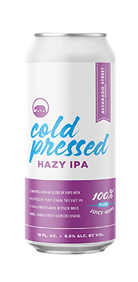 Alvarado Street Brewery's {"id":53,"brewery_id":155,"name":"Cold Pressed","image":"cold-pressed-ipa.png","slug":"alvarado-street-brewery\/cold-pressed","calories":null,"abv":"7.2","ibu":null,"type":"Ale","style":"Hazy IPA","description":"Pure hop juice in a can! Plain and simple. We combine a unique blend of hops and an expressive yeast strain to create flavors of peach rings, mango, guava and pulpy, fresh-squeezed orange. Low bitterness and a chewy, full-flavored mouthfeel conveys maximum juiciness, while maintaining balance and drinkability.","available":"All Year","created_at":null,"updated_at":null,"brewery":{"id":155,"user_id":null,"name":"Alvarado Street Brewery","slug":null,"logo":null,"description":"Alvarado Street Brewery was founded by father-son duo John and J.C. Hill in March of 2014. What started as a neighborhood brewery restaurant in Downtown Monterey has evolved into three locations dedicated to serving Monterey county\u2019s locals and visitors alike. Our production brewery & tasting room opened in the Spreckels Junction area of Salinas in 2016. In early 2018 we opened our R&D pilot brewery and bistro in Carmel-by-the-Sea, known as the \u201cStro.\u201d","website":"https:\/\/asb.beer\/","address":"426 Alvarado Street<br>\r\nMonterey, CA 93940","facebook_url":null,"twitter_url":null,"instagram_url":null,"created_at":null,"updated_at":null}}