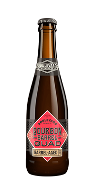 Boulevard Brewing Co's {"id":103,"brewery_id":22,"name":"Bourbon Barrel Quad","image":"bourbon-barrel-quad.png","slug":"boulevard-brewing-co\/bourbon-barrel-quad","calories":null,"abv":"12.2","ibu":26,"type":"Ale","style":"Quadrupel","description":"Based loosely on the Smokestack Series\u2019 The Sixth Glass, this abbey-style quadrupel is separated into a number of oak bourbon barrels where it ages for varying lengths of time, some for up to three years. Cherries are added to make up for the \u201cangel's share\u201d of beer lost during barrel aging. Selected barrels are then blended for optimum flavor. The resulting beer retains only very subtle cherry characteristics, with toffee and vanilla notes coming to the fore.","available":"All Year","created_at":null,"updated_at":null,"brewery":{"id":22,"user_id":null,"name":"Boulevard Brewing Co","slug":null,"logo":null,"description":"Founded in 1989, Boulevard Brewing Company has grown to become the largest specialty brewer in the Midwest. Our mission is simple: to produce fresh, flavorful beers using the finest ingredients and the best of both old and new brewing techniques. Click the link to learn what drove Boulevard founder John McDonald, and how we got where we are today.","website":"https:\/\/www.boulevard.com\/","address":"2501 Southwest Boulevard<br>\r\nKansas City, MO 64108","facebook_url":null,"twitter_url":null,"instagram_url":null,"created_at":null,"updated_at":null}}