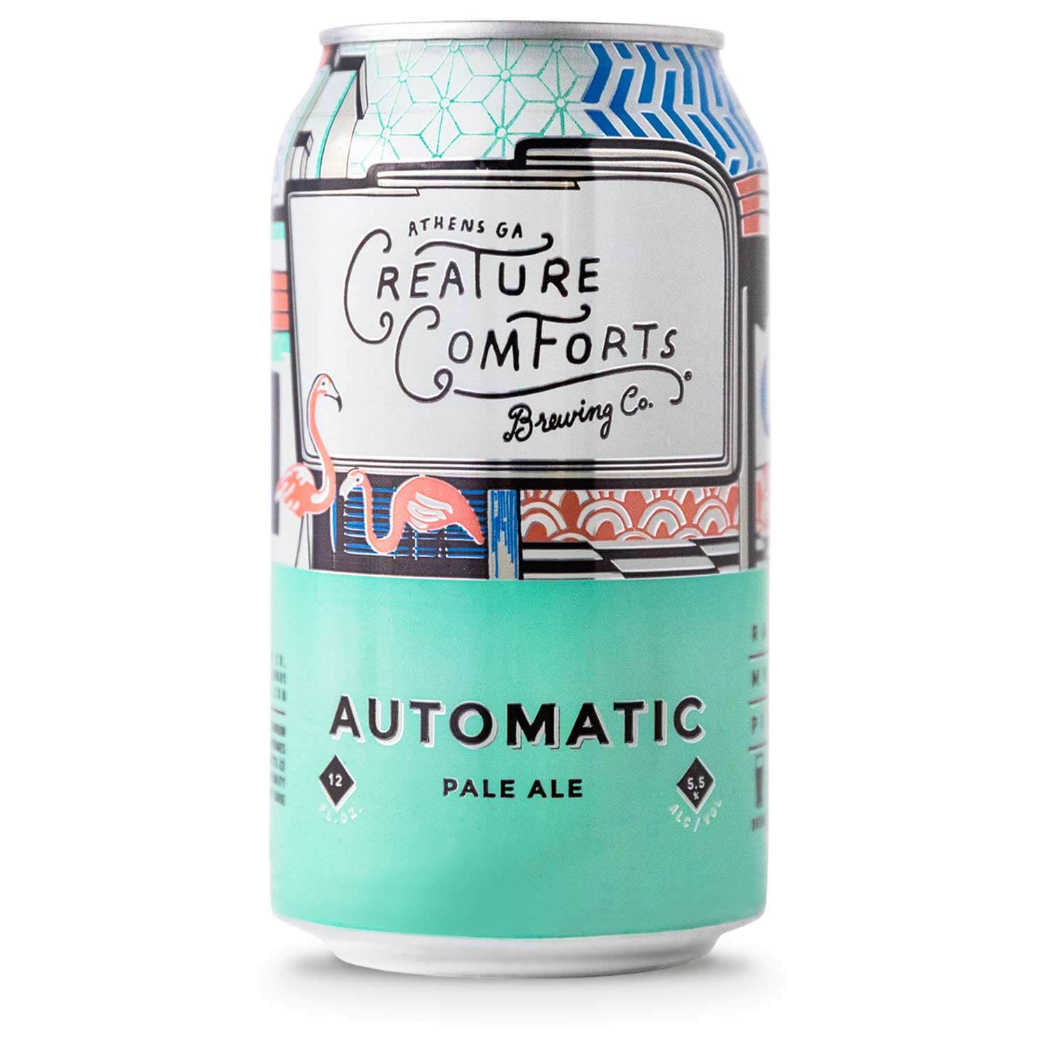 Creature Comforts Brewing Co's {"id":146,"brewery_id":31,"name":"Automatic","image":"automatic.jpeg","slug":"creature-comforts-brewing-co\/automatic","calories":null,"abv":"5.5","ibu":null,"type":"Ale","style":"Pale Ale","description":null,"available":"All Year","created_at":null,"updated_at":null,"brewery":{"id":31,"user_id":null,"name":"Creature Comforts Brewing Co","slug":null,"logo":null,"description":"Every company should have a plan to support the city they love. For us, this plan takes the form of our three community initiatives. Get Comfortable is designed to address our city\u2019s most pressing needs; Get Artistic works to empower local artists; Brew For One is a chance to do for one what we wish we could do for everyone.","website":"https:\/\/creaturecomfortsbeer.com\/","address":"271 W. Hancock Ave.<br>Athens, GA 30601","facebook_url":null,"twitter_url":null,"instagram_url":null,"created_at":null,"updated_at":null}}
