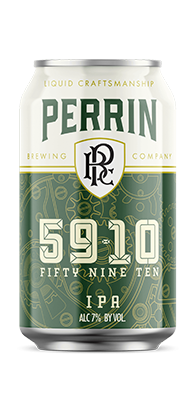 Perrin Brewing Company's {"id":322,"brewery_id":68,"name":"5910 IPA","image":"5910-ipa.png","slug":"perrin-brewing-company\/5910-ipa","calories":null,"abv":"7","ibu":50,"type":"Ale","style":"IPA","description":"A Traditional IPA with a modern twist. A blend of old-school and new-age hops, perfectly blended with a sweet, malty backbone. These numbers stand for the home address of the brewery, the home of liquid craftsmanship.","available":"All Year","created_at":null,"updated_at":null,"traits":[]}