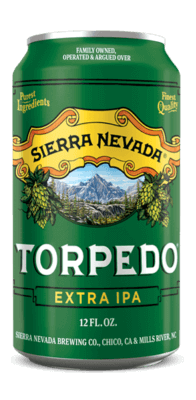Sierra Nevada Brewing Co's {"id":1,"brewery_id":88,"name":"Torpedo","image":"torpedo.png","slug":"sierra-nevada-brewing-co\/torpedo","calories":237,"abv":"7.2","ibu":65,"type":"ale","style":"IPA","description":"Dry hopping is a way to give beer more flavor and aroma, not more bitterness. A traditional method is filling nylon sacks with hops and suspending them in fermentation tanks. But sometimes we\u2019d remove those sacks\u2014even weeks later\u2014and they\u2019d be dry in the middle! With the Hop Torpedo, we maximize every hop. Beer circulates out of a fermenter, flows through the column of hops, and back into the tank. By adjusting the time, temperature and speed of circulation, we can control the aromas and flavors in a finished beer.","available":"All Year","created_at":null,"updated_at":null,"brewery":{"id":88,"user_id":null,"name":"Sierra Nevada Brewing Co","slug":null,"logo":null,"description":"We shook things up in the '80s, and it helped launch a beer revolution that's in full force today. We keep pushing boundaries, whether that's in the brewhouse, with sustainability, or in the great outdoors.","website":null,"address":null,"facebook_url":null,"twitter_url":null,"instagram_url":null,"created_at":null,"updated_at":null}}
