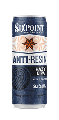 Sixpoint Brewery's {"id":378,"brewery_id":90,"name":"Anti Resin","image":"anti-resin.png","slug":"sixpoint-brewery\/anti-resin","calories":null,"abv":"9.1","ibu":null,"type":"Ale","style":"Imperial Hazy IPA","description":"Remember your first sip of hazy beer? We do. The game had completely changed. The bitter battle was over. This was the antithesis\u2014almost seemed too good to be true. Like it was from another planet. Aren\u2019t hops supposed to be bitter? This is pure hop candy! Thinking about that haze\u2026bursting with juice\u2026ripe as all hell\u2026makes me look backward at those ANTI-RESINS all night long. Welcome to the bizarro world.","available":"All Year","created_at":null,"updated_at":null,"brewery":{"id":90,"user_id":null,"name":"Sixpoint Brewery","slug":null,"logo":null,"description":"Sixpoint was founded in 2004 (we like to say it was born at the dawn of civilization, though that\u2019s a story for another time\u2026) in the rough and tumble neighborhood of Red Hook, BKLYN. It was essentially a cult brewery \u2014 draft-only, mysterious, cryptic\u2026\r\n\r\n","website":"https:\/\/sixpoint.com\/","address":"40 VAN DYKE ST.<br> BROOKLYN, NY","facebook_url":null,"twitter_url":null,"instagram_url":null,"created_at":null,"updated_at":null}}