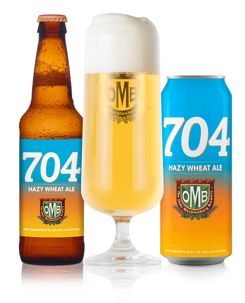 The Olde Mecklenburg Brewery's {"id":448,"brewery_id":109,"name":"704","image":"704.png","slug":"the-olde-mecklenburg-brewery\/704","calories":null,"abv":"5.6","ibu":25,"type":"Ale","style":"Wheat Ale","description":"704 is OMB\u2019s celebration of hop aromatics and flavor. Compared to a hazy IPA, 704 is decidedly more balanced, with a burst of citrus on the nose courtesy of Loral and Mandarina Bavaria hops and a clean, sweet finish. At OMB, we love all things Charlotte, so it only felt right to name this delicious beer after the area code synonymous with our city.","available":"All Year","created_at":null,"updated_at":null,"brewery":{"id":109,"user_id":null,"name":"The Olde Mecklenburg Brewery","slug":null,"logo":null,"description":"OMB also strictly adheres to the oldest beer purity law in the world \u2013 the renowned German \u201cReinheitsgebot\u201d which states that beer should only contain 4 ingredients: water, malt, hops and yeast. So that\u2019s all we use at OMB \u2013 no wacky flavors, cheap ingredients, or added colors, and absolutely, positively NO SHORTCUTS. This commitment to purity extends to our packaging materials (glass and BPA-free cans) and traditional brewing methods. If you want to brew world-class beer, you\u2019ve got to use the best ingredients and sweat the details; and you can\u2019t let time or money get in the way.","website":"https:\/\/www.oldemeckbrew.com\/","address":"4150 Yancey Road,<br>\r\nCharlotte, NC 28217","facebook_url":null,"twitter_url":null,"instagram_url":null,"created_at":null,"updated_at":null}}